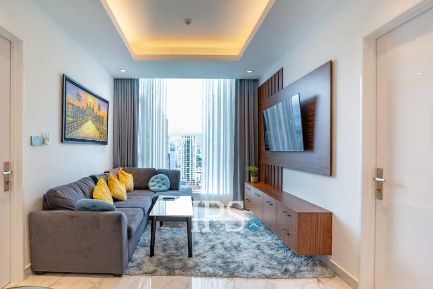 2 Bedroom Condo For Rent - J Tower 2, BKK1, Phnom Penh