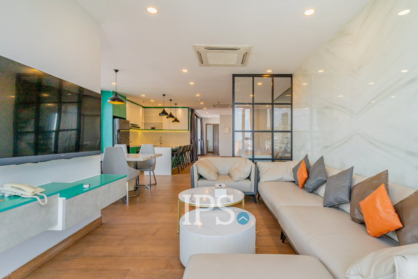 4 Bedroom Serviced Penthouse For Rent - Boeung Kak 1, Phnom Penh