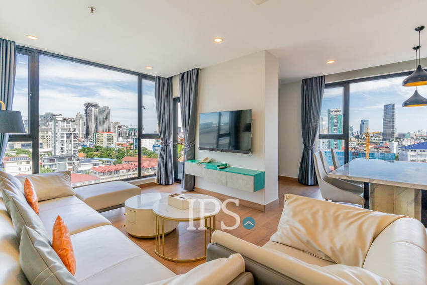 4 Bedroom Serviced Penthouse For Rent - Boeung Kak 1, Phnom Penh