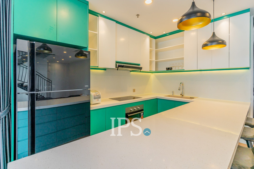 4 Bedroom Serviced Penthouse For Rent - Boeung Kak 1, Phnom Penh