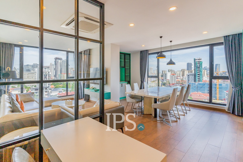 4 Bedroom Serviced Penthouse For Rent - Boeung Kak 1, Phnom Penh