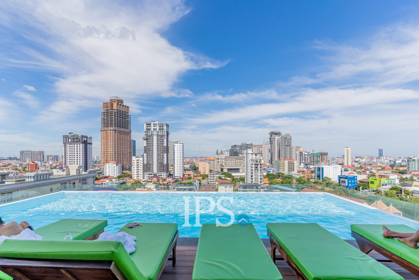 4 Bedroom Serviced Penthouse For Rent - Boeung Kak 1, Phnom Penh