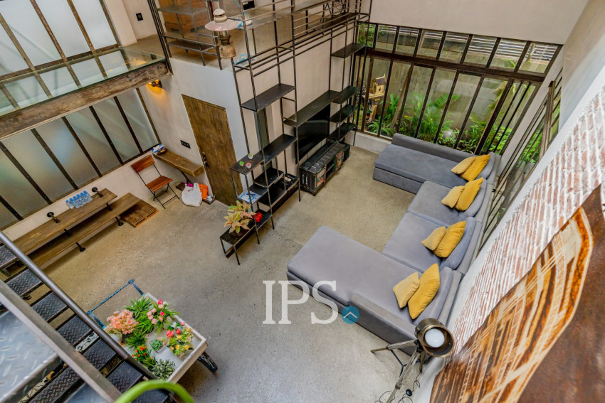 3 Bedroom Townhouse For Rent - Tonle Bassac, Phnom Penh