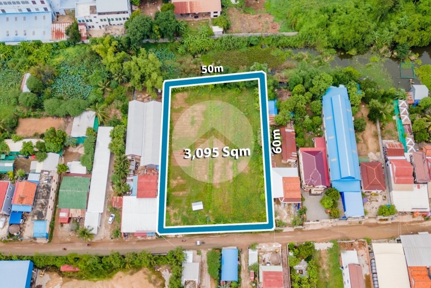 3095 Sqm Land For Sale - Chroy Changvar, Phnom Penh