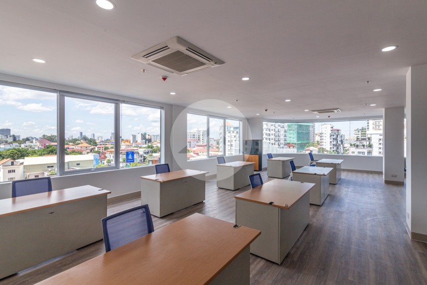 140 Sqm Office Space For Rent - BKK1, Phnom Penh
