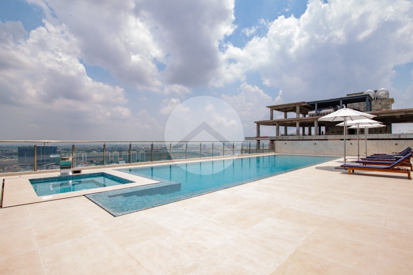 1 Bedroom Condo For Rent - Time Square 2, Toul Kork, Phnom Penh