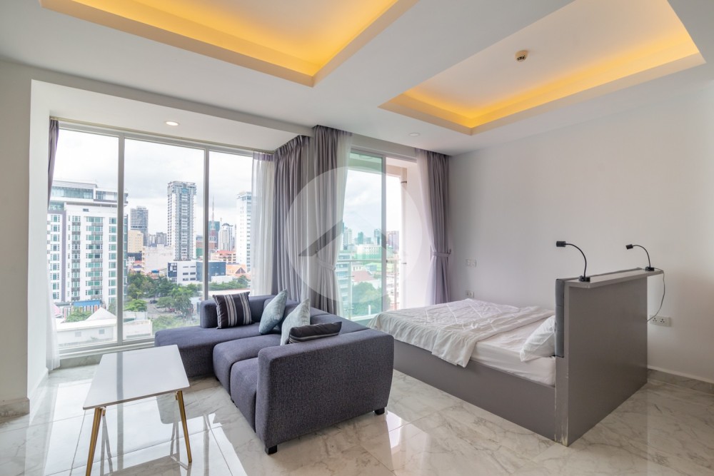 10th Floor Studio For Sale - J Tower South, BKK1, Tonle Bassac, Phnom Penh
