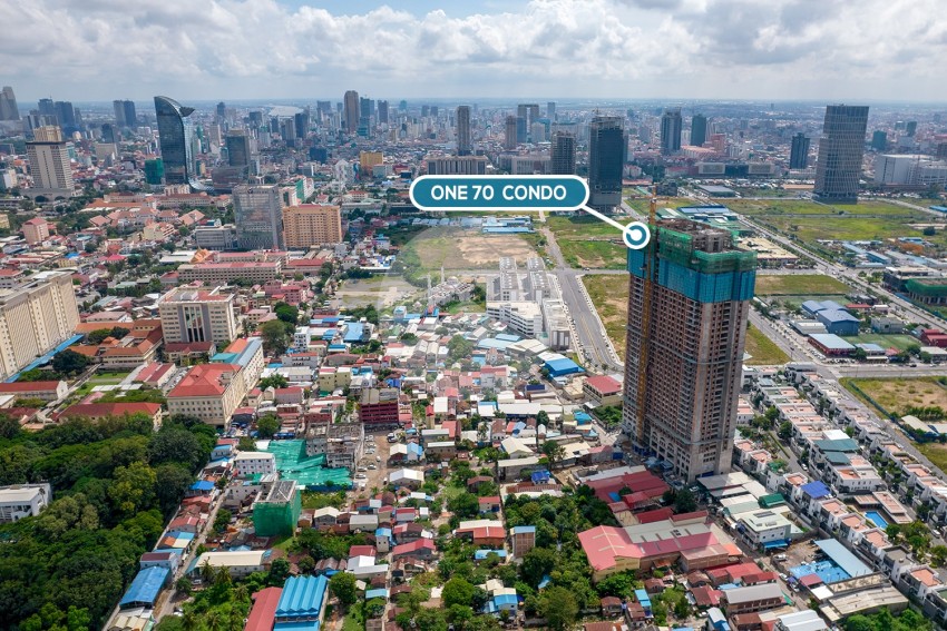 2 Bedroom Type A1 For Sale - One70 Condo, Daun Penh, Phnom Penh