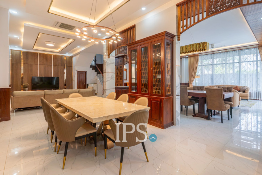 5 Bedroom Villa For Rent - Preaek Aeng, Chbar Ampov, Phnom Penh