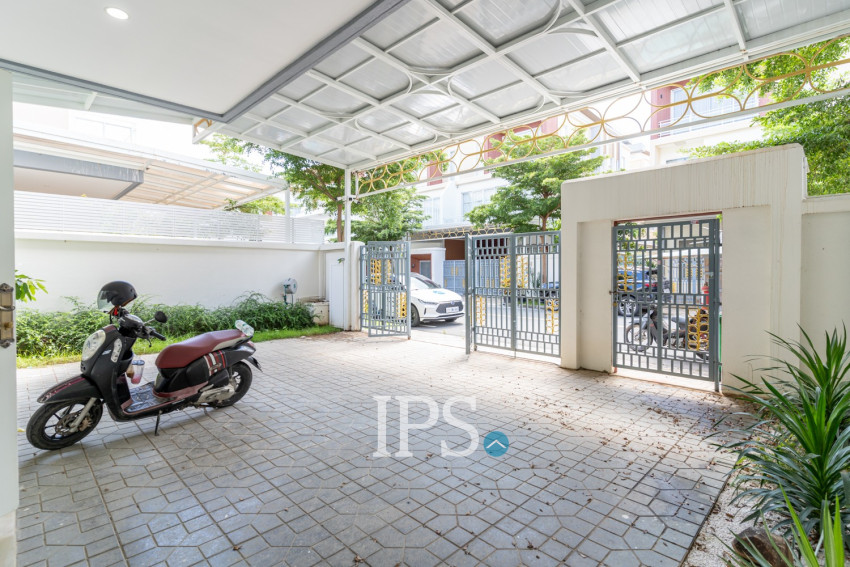 3 Bedroom Twin Villa For Rent - Orkide Botanic City, Chroy Changvar, Phnom Penh