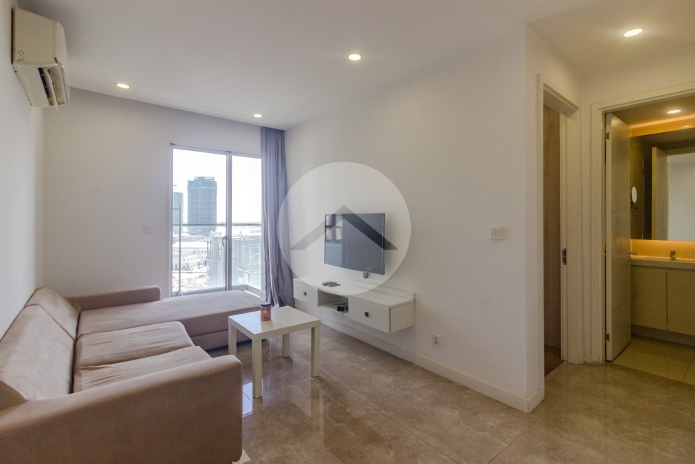 15th Floor 1 Bedroom Condo For Sale - Casa by Meridian, Tonle Bassac, Phnom Penh