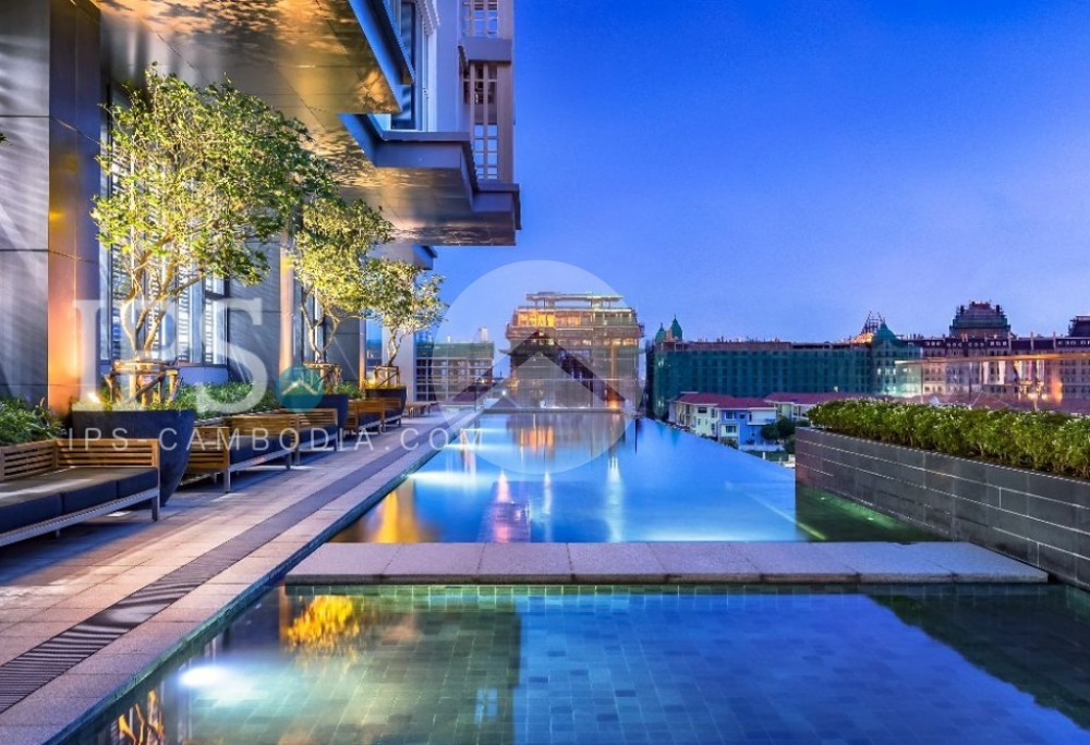 15th Floor 1 Bedroom Condo For Sale - Casa by Meridian, Tonle Bassac, Phnom Penh - Image 15
