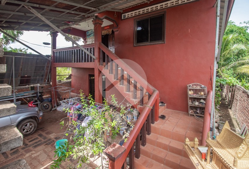 300 Sqm Land and House For Sale - Chreav, Siem Reap