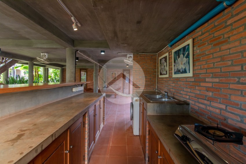 2 Bedroom Wooden Villa For Rent - Svay Dangkum, Siem Reap