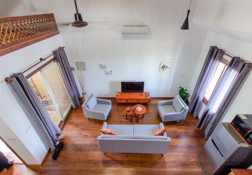 2 Bedroom Wooden Villa For Rent - Svay Dangkum, Siem Reap thumbnail