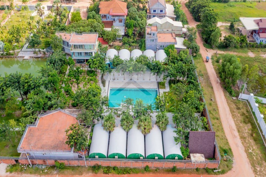 17 Bedroom Resort For Sale - Chreav, Siem Reap