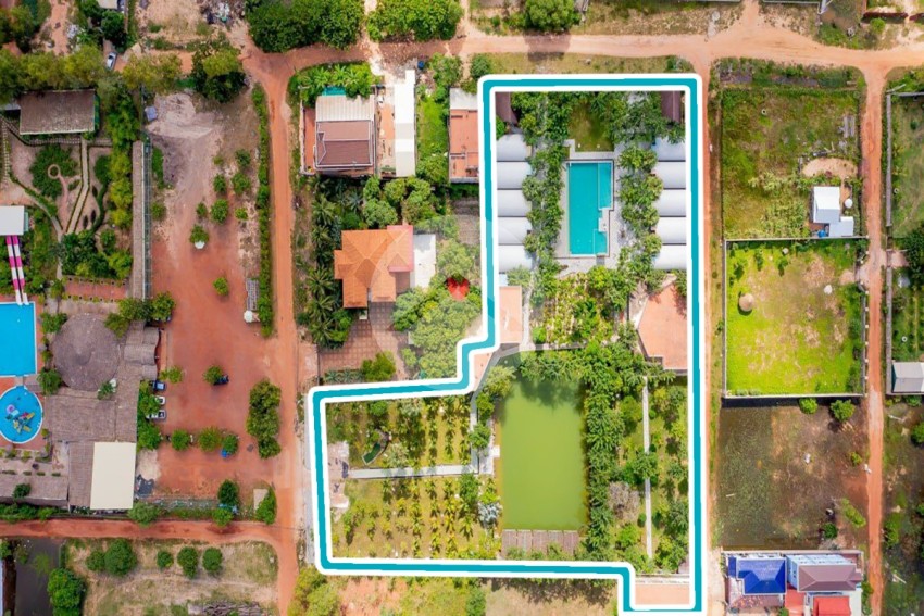 17 Bedroom Resort For Sale - Chreav, Siem Reap