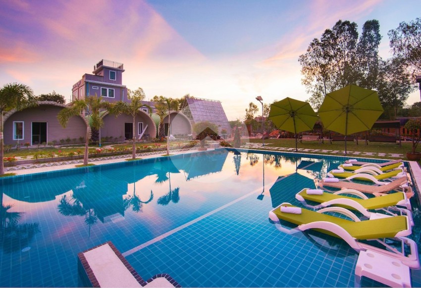 17 Bedroom Resort For Sale - Chreav, Siem Reap