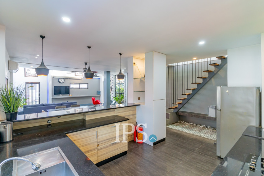 Renovated Duplex 3 Bedroom Apartment For Rent - Beoung Prolit, Phnom Penh