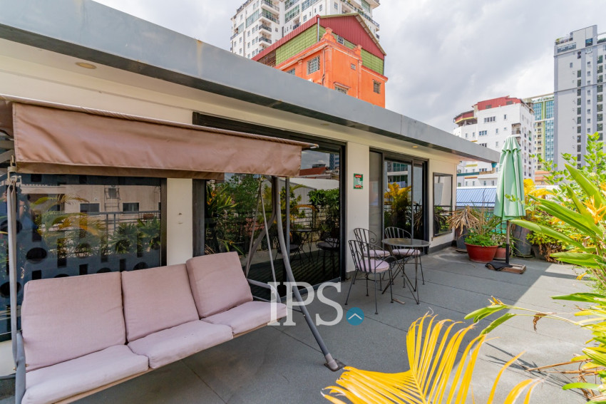 Renovated Duplex 3 Bedroom Apartment For Rent - Beoung Prolit, Phnom Penh