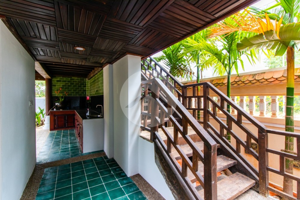 1 Bedroom Wooden Villa For Rent - Slor Kram, Siem Reap - Image 6