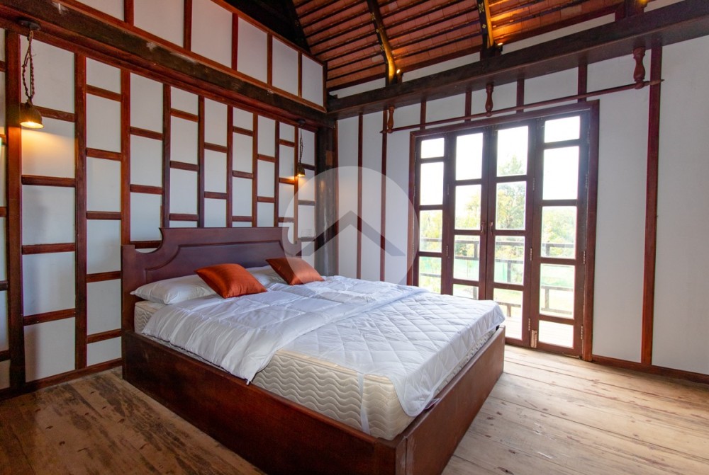 1 Bedroom Wooden Villa For Rent - Slor Kram, Siem Reap - Image 9