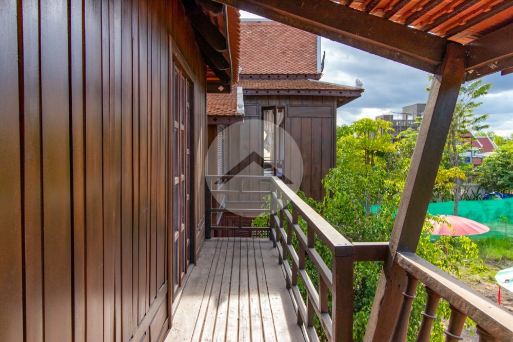 1 Bedroom Wooden Villa For Rent - Slor Kram, Siem Reap - Image 12