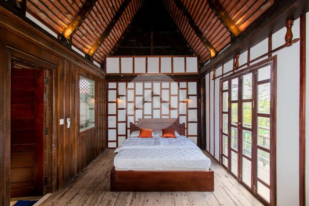 1 Bedroom Wooden Villa For Rent - Slor Kram, Siem Reap - Image 7