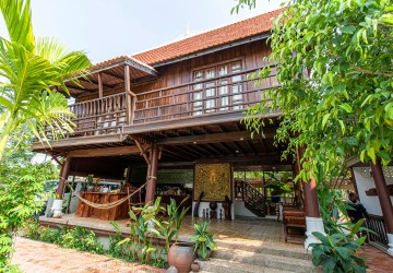 1 Bedroom Wooden Villa For Rent - Slor Kram, Siem Reap thumbnail