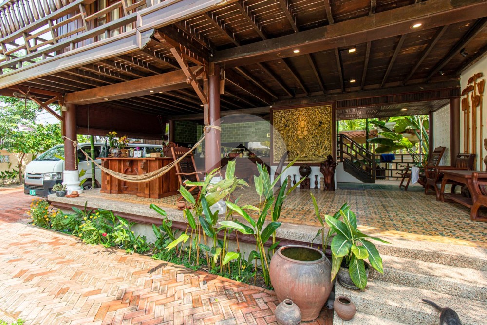 1 Bedroom Wooden Villa For Rent - Slor Kram, Siem Reap - Image 4