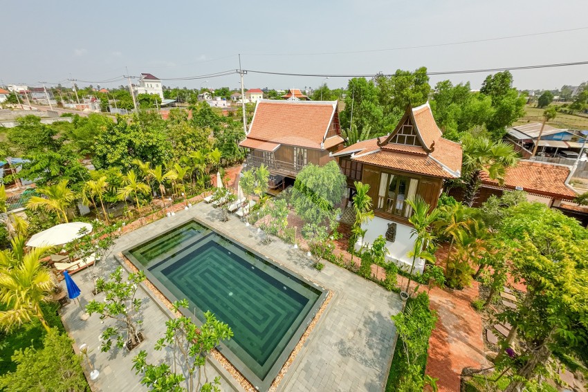1 Bedroom Wooden Villa For Rent - Slor Kram, Siem Reap