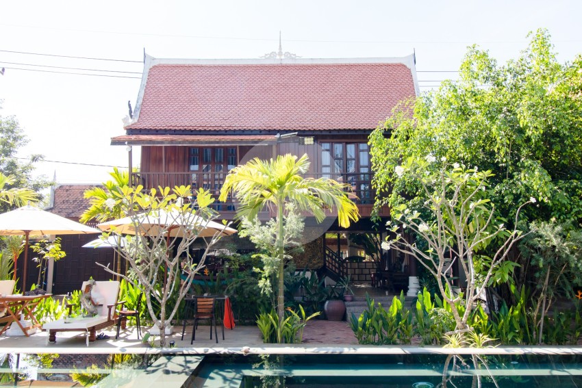 1 Bedroom Wooden Villa For Rent - Slor Kram, Siem Reap