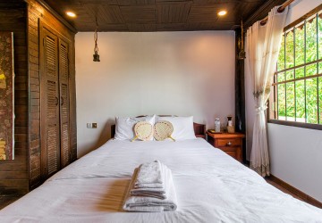 3  Bedroom Wooden Villa For Rent - Slor Kram, Siem Reap thumbnail