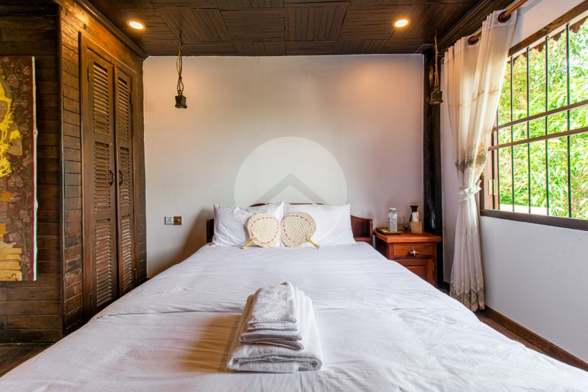 3  Bedroom Wooden Villa For Rent - Slor Kram, Siem Reap