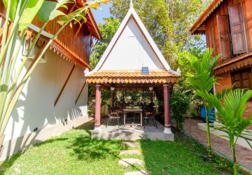 3  Bedroom Wooden Villa For Rent - Slor Kram, Siem Reap thumbnail