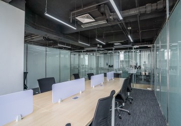 10 Chair Serviced Co-Working Space For Rent - Koh Pich, Phnom Penh thumbnail