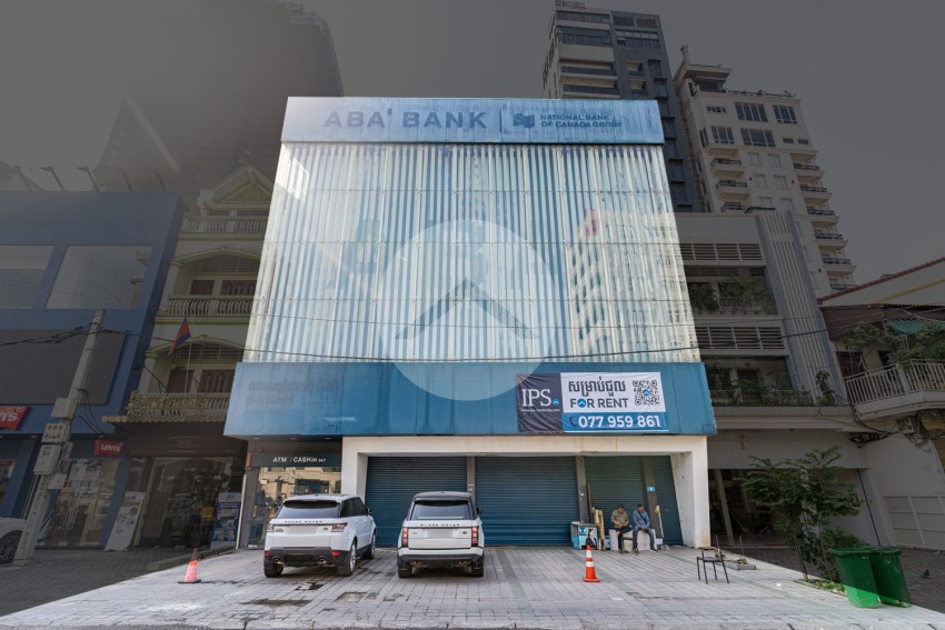 Commercial Building For Rent - Sihanouk BLVD, BKK1, Phnom Penh