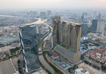 23th Floor 3 Bedroom Condo For Sale - The Peak, Tonle Bassac, Phnom Penh thumbnail