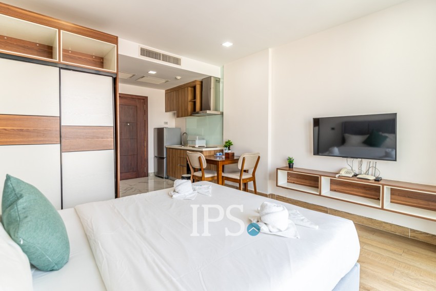 30 Sqm Studio Apartment For Rent - Toul Svay Prey 2, Phnom Penh