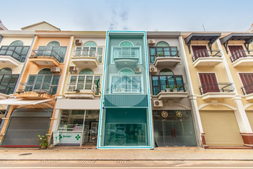 4 Bedroom Commercial Shophouse For Sale - Kouk Chak, Siem Reap