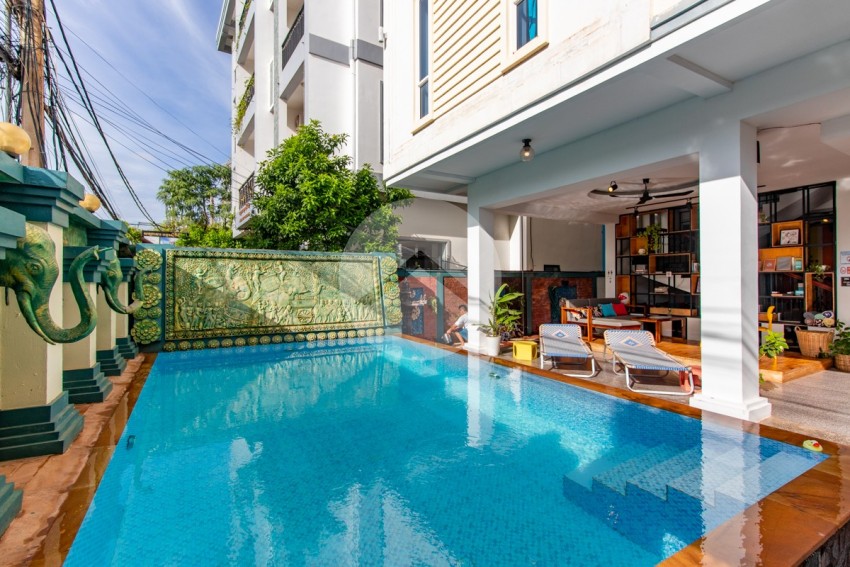 14 Bedroom Hostel Business For Sale - Night Market Area, Siem Reap
