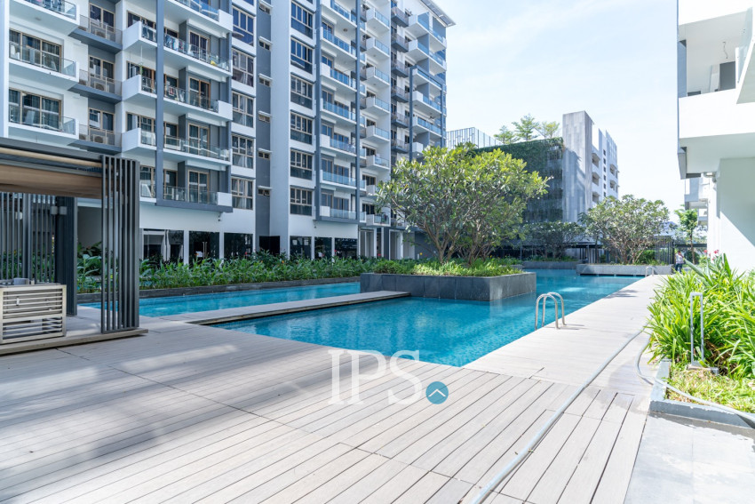 8th Floor 1 Bedroom Condo For Sale - Axis Residences, Sensok, Phnom Penh