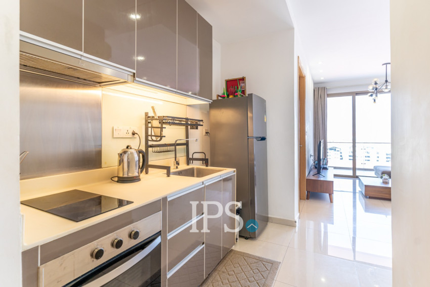 8th Floor 1 Bedroom Condo For Sale - Axis Residences, Sensok, Phnom Penh