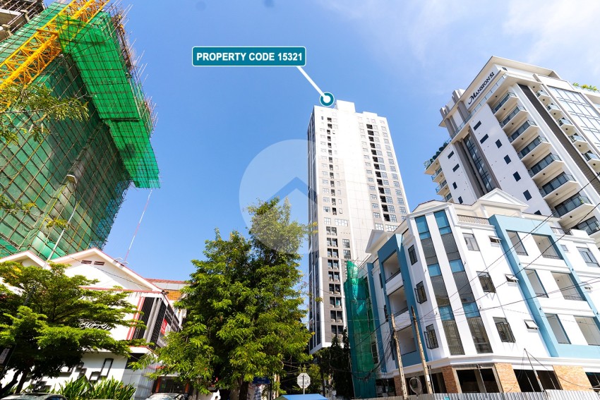 26th Floor 2 Bedroom Duplex Penthouse For Sale in Lattrait, BKK1- Phnom Penh