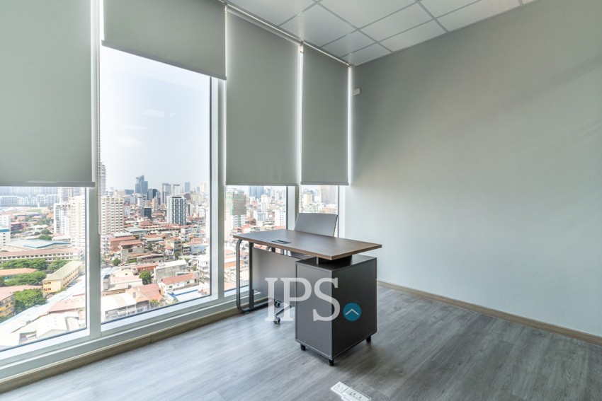 91.12 Sqm Office Space For Rent - BKK3, Phnom Penh