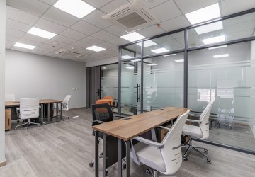 91.12 Sqm Office Space For Rent - BKK3, Phnom Penh thumbnail