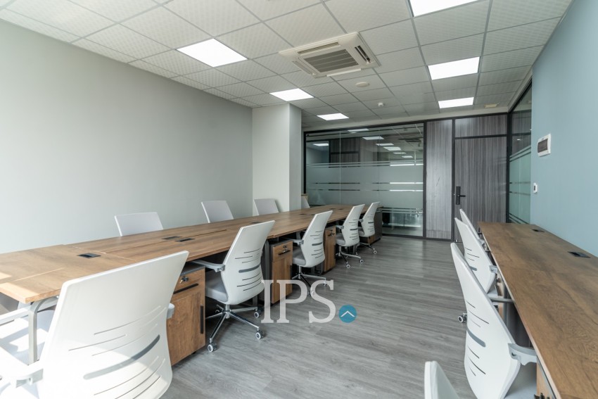 40.02 Sqm Serviced Office Space For Rent - BKK3, Phnom Penh