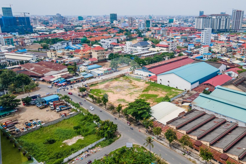 4500 Sqm Commercial Land For Rent - Toul Kork, Phnom Penh