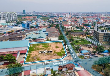 4500 Sqm Commercial Land For Rent - Toul Kork, Phnom Penh thumbnail