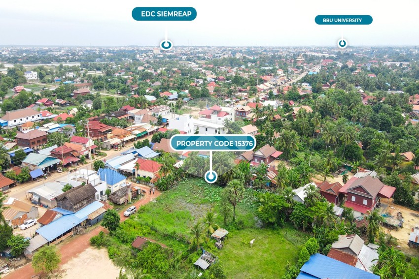 605 Sqm Land For Sale - Svay Dangkum, Siem Reap